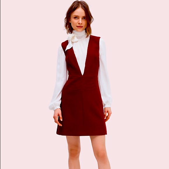 Kate Spade Red Jumper Dress 